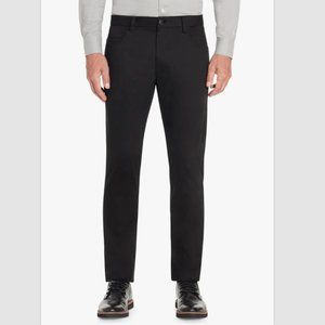VAN HEUSEN Men's Slim Fit Flex Super Soft Tech Pants Size 34x29 - Black NWOT
